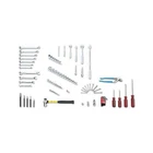 161 - 97 Piece Fractional Basic Service Set 1/4INCH, 3/8INCH & 1/2INCH Drives New. Price: $1550.94.