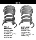 Parker Hannifin 1/2" Rod Gland & Seal Kit RG2AHL0051 Nitrile New. Price: $34.27.