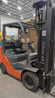 Toyota 8FGU25 5000LB Reconditioned Propane Forklift Quad Mast 4 Function Used. Price: $13995.00.