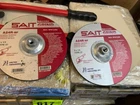 Sait A24R-BF 9X1/4 Type 27 Grinding Wheels 5/8-11 Hub Lot Of New. Price: $29.99.