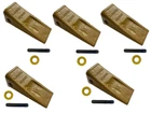 6Y3222 Cat Style J225 Bucket Tooth With Pin & Keeper (set Of 5) New. Price: $224.61.