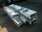 Hytrol Powered Conveyor, (5) 10' Long Sections (3) With Gates Used. Price: $3600.95.