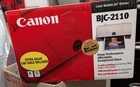 Canon BJC-2110 Color Bubble Jet Printer Mr Open. Price: $59.99.