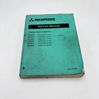 Mitsubishi FB16KT FB18KT FB20KT Forklift Truck Shop Service Repair Manual Good. Price: $49.00.