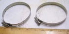 Lot Of - Ideal Corp. Stainless Steel 4" Hose Clamps P/n: Ms 35842 16 Used. Price: $19.99.