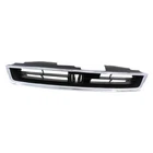 Matte Black Front Grille W/chrome Trim For 96-97 Honda Accord 4 Cylinder New. Price: $33.70.