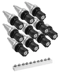 30 Pc. Techniks Iso 20 Er 16 Cnc Haas Office Mill Kit-chuck,collet Set,pull Stud New. Price: $2150.00.