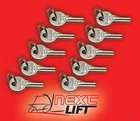 Nifty Boom Key Set Of Ten Fits Genie Skyjack Upright & Scissor Lifts New. Price: $24.99.