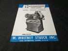 Vintage Advertising Ephemera W. Whitney Stueck Inc Connecticut Press Brakes Used. Price: $12.97.