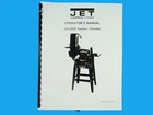 Jet JSG-6DC Disc/belt Sander Owners Manual *196 New. Price: $15.00.