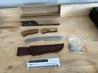 Black Sierra Skinner Knife Diy Kit Handcrafted New Open Box. Price: $32.99.