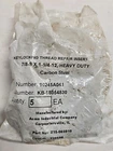 Acme Keylocking Thread Repair Insert 7/8-9X1-1/4-12. Carbon Steel. Lot Of 5. New. Price: $24.99.