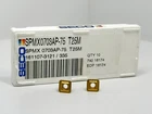 Seco SPMX0703AP-75 New Carbide Inserts 16174 Grade T25M 10PCS. Price: $99.95.