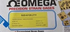 Omega Linear Strain Gages SGD-6/120-LY11 Pack Of 8 New. Price: $59.00.