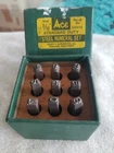 Ace Standard Duty Steel Numeral Set 3/16" Stock No. 386413-HENRY L. Hanson Co. Used. Price: $29.99.