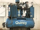 Quincy 40 Hp Rotary Screw Air Compressor Shop Auto Dual Control Used. Price: $3999.99.