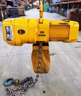Harrington Hoist NER030LD, 5000LB Capacity, With Power & Idler Trolleys Used. Price: $4000.00.