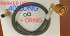 Yale/hyster Forklift Lpg Propane Hose Tank 40"LONG Usa New. Price: $155.00.