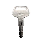 (1) Key Fits Komatsu Excavator Dozer Loader Kalmar Dressta Sakai Forklift 787 N7 New. Price: $11.99.