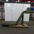 Turbo 112" Oal Incline Chip Conveyor Belt 51 To 57" Discharge Fpm 3PH Used. Price: $1211.53.