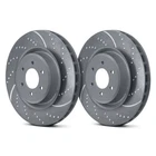 For Hyundai Santa Fe 18-20 Brake Rotors Ebc 3GD Series Sport Dimpled & Slotted New. Price: $382.38.