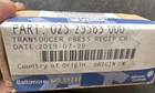York Pressure Transducer 0-200 Psis Analog Ratiometric Dc 025-29583-000 New. Price: $249.99.