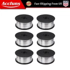 6 Rolls Aluminum ER4043 Mig Welding Wire 0.035"(0.9MM) 1 Lb Each New. Price: $66.32.