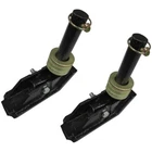 (2) Square Foot Snow Plow Shoes For Diamond Meyer 09126 Western Husky Fits Boss New. Price: $84.99.