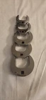 Snap-on Crowfoot Wrench Set Sae Chrome Steel 5PC 1-3/8 To 2 In FC44A-FC64A Used. Price: $425.00.