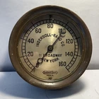 Ingersoll-rand Co 11 Broadway New York Lonergan Pressure Gauge Brass Industrial Used. Price: $109.00.