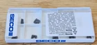 10 Pcs Seco, SCGX050204-P2, DP3000, Carbide Insert New. Price: $99.00.