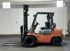 2001 Toyota 7FGCU30 5800LB Lpg Propane Warehouse Forklift Low Hours Used. Price: $7500.00.
