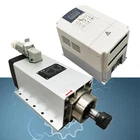 220V Air-cooling Square Spindle Motor With Flange 3.5KW ER20 Inverter New. Price: $548.02.