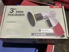 Silver Eagle SE730 3" Mini Polisher 2,500 Rpm Air Tool, Wheel, Red Open. Price: $175.00.