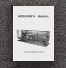 12"X36" Lathe Operator Inst. Fits Enco Geared-head Gap Bed Bench 110-2079 Seller. Price: $19.97.
