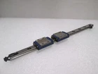 Nsk, PUO9, Linear Bearing Guide Block W/ Rail, Used. Price: $30.00.