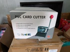 Manual Pvc Business Card Cutter Round Corner Machine 86*54MM All Metal New. Price: $50.00.