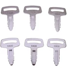 (6) Ignition Key For Kubota Loader Excavator & Generator RC101-53630 New. Price: $7.49.