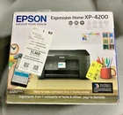 Epson Expression Home XP-4200 Wireless Color All-in-one Printer Mr Open. Price: $59.99.