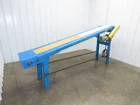 New London Engineering 21"X 10' Incline Conveyor 12" Cleated Belt .5HP 3PH 25FPM Used. Price: $1899.99.
