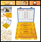 Silicone O-ring Kit 90 Durometer For Hydraulic Hose Fittings Fits Cat Excavato New. Price: $111.99.
