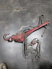Vtg Coffing Ratchet Lever Hoist, 1-1/2 Ton, Chains 3 Tons, Come Along Used. Price: $129.50.