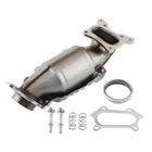 Maxpeedingrods High Flow Catalytic Converter Kit For Honda Accord L4 2.4L 2008 New. Price: $215.82.