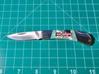 Southwestern Inlay - Folding Pocket Knife Turquoise Style Handle Used. Price: $24.99.