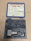 Pryor 5/32 NO.3 Interchangeable Steel Stamp Kit W/ H63529 Holder Os Used. Price: $100.00.