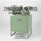 1982 Brierley ZB25 Drill Grinder .04"-1" Capacity, 40-180 Deg Point Angles Used. Price: $3392.50.