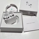 Apple 3RD Generation Bluetooth Headsets Right Left + Wireless Charging Box Remanufactured. Price: $43.99.