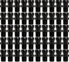 Loc-line Black 3/8" Bspt Connector 2 Packs Of 50 New. Price: $88.44.