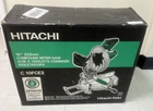 Hitachi C10FCE2 10IN 255MM Compound Miter Saw With Laser Marker New. Price: $296.99.