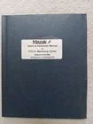 Mazak Alarm & Parameter Manual For VTC-41 Machining Center Pub. C430SA0010E Used. Price: $59.95.